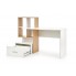 Zdjęcie minimalistyczne biurko Grosso dąb złoty / biały  - sklep Remod.pl