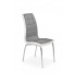 Szaro-białe krzesło pikowane do kuchni K186 Halmar w sklepie Edinos.pl