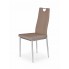 Minimalistyczne krzesło cappuccino K202 Halmar w sklepie Edinos.pl