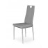 Szare minimalistyczne krzesło K202 Halmar w sklepie Edinos.pl