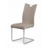 Beżowe minimalistyczne krzesło na płozach K224 Halmar w sklepie Edinos.pl