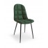 Zielone krzesło tapicerowane K417 Halmar w sklepie Edinos.pl