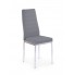 Popielate krzesło tapicerowane K70C Halmar w sklepie Edinos.pl