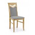 Drewniane minimalistyczne krzesło dąb miodowy Citrone Halmar w sklepie Edinos.pl