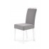Szaro-białe minimalistyczne krzesło Clarion Halmar w sklepie Edinos.pl