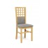 Minimalistyczne krzesło w kolorze dąb miodowy Gerard 3 Halmar w sklepie Edinos.pl