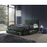 Pikowane łóżko 160x200 zielone GRACE Halmar w sklepie Edinos.pl