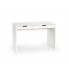 Białe nowoczesne biurko z szufladami ESKIMO B-1 Halmar w sklepie Edinos.pl