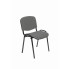 Szare tapicerowane krzesło sztaplowane ISO Halmar w sklepie Edinos.pl