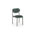 Zielone tapicerowane welurem krzesło K509 Halmar w sklepie Edinos.pl