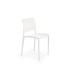Białe minimalistyczne krzesło ogrodowe K514 Halmar w sklepie Edinos.pl